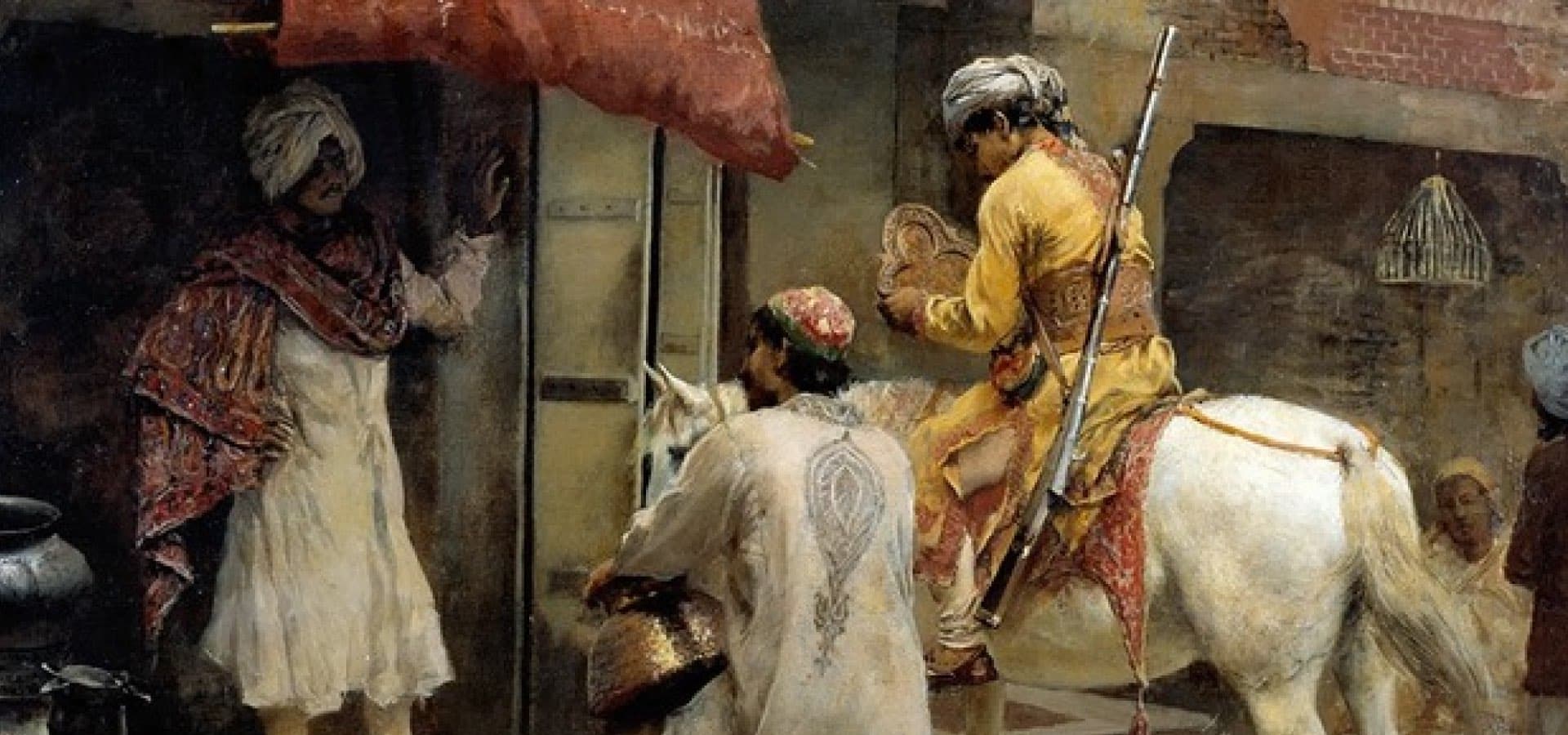 Régimen MYPE Tributario Perú - mercaderes y mensajero en transacción comercial, metáfora de la actividad empresarial bajo el RMT