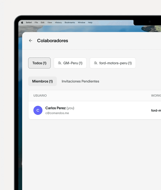 Colaboración en Equipo