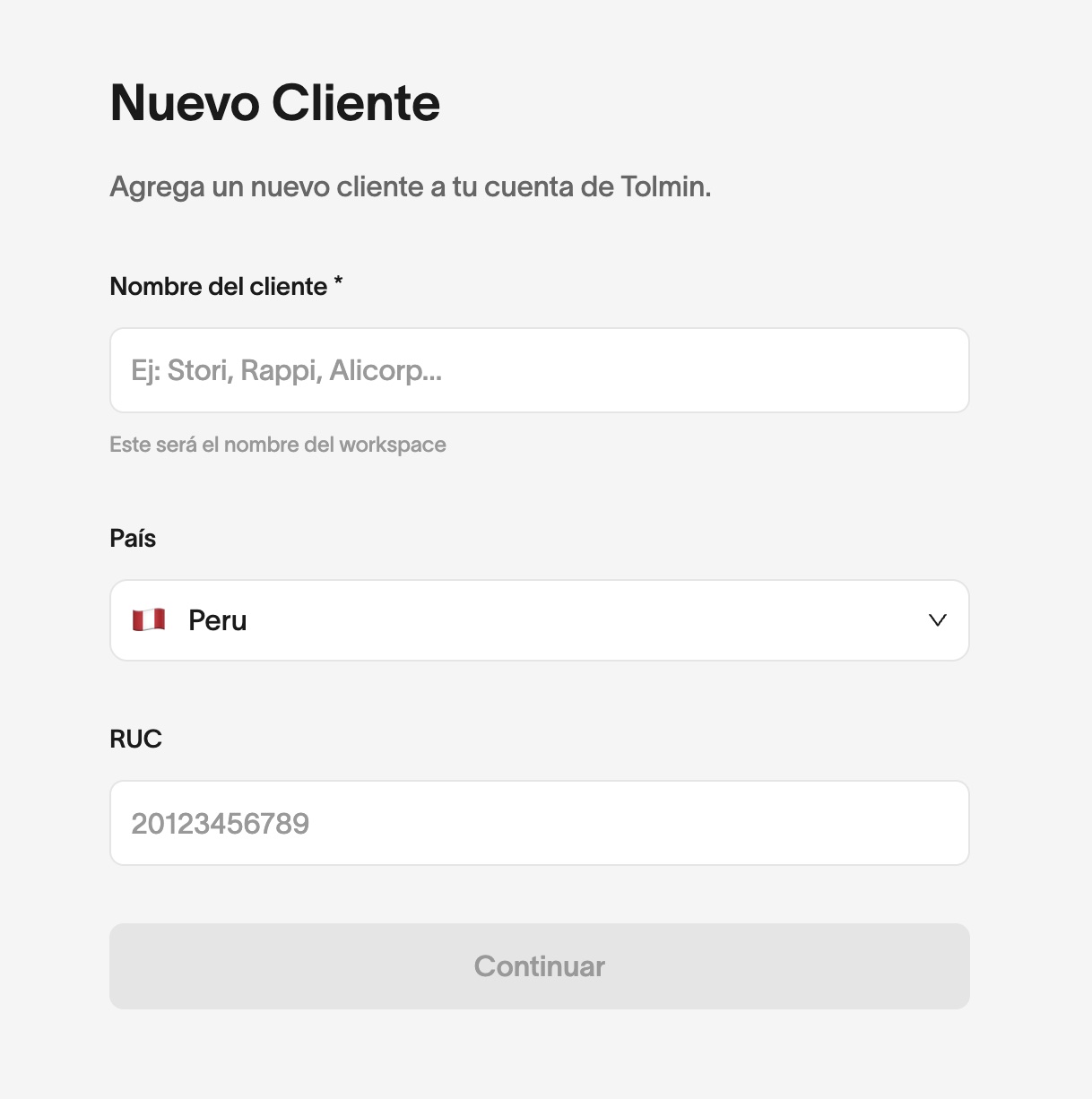 Create your workspace